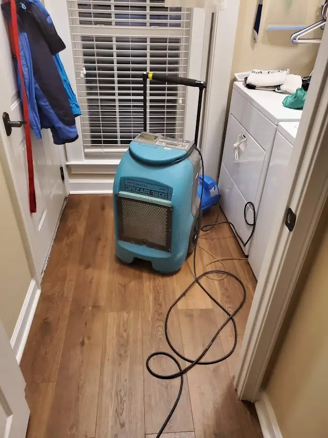 Commercial dehumidifier deployed for Crawl Space Restoration in Decatur